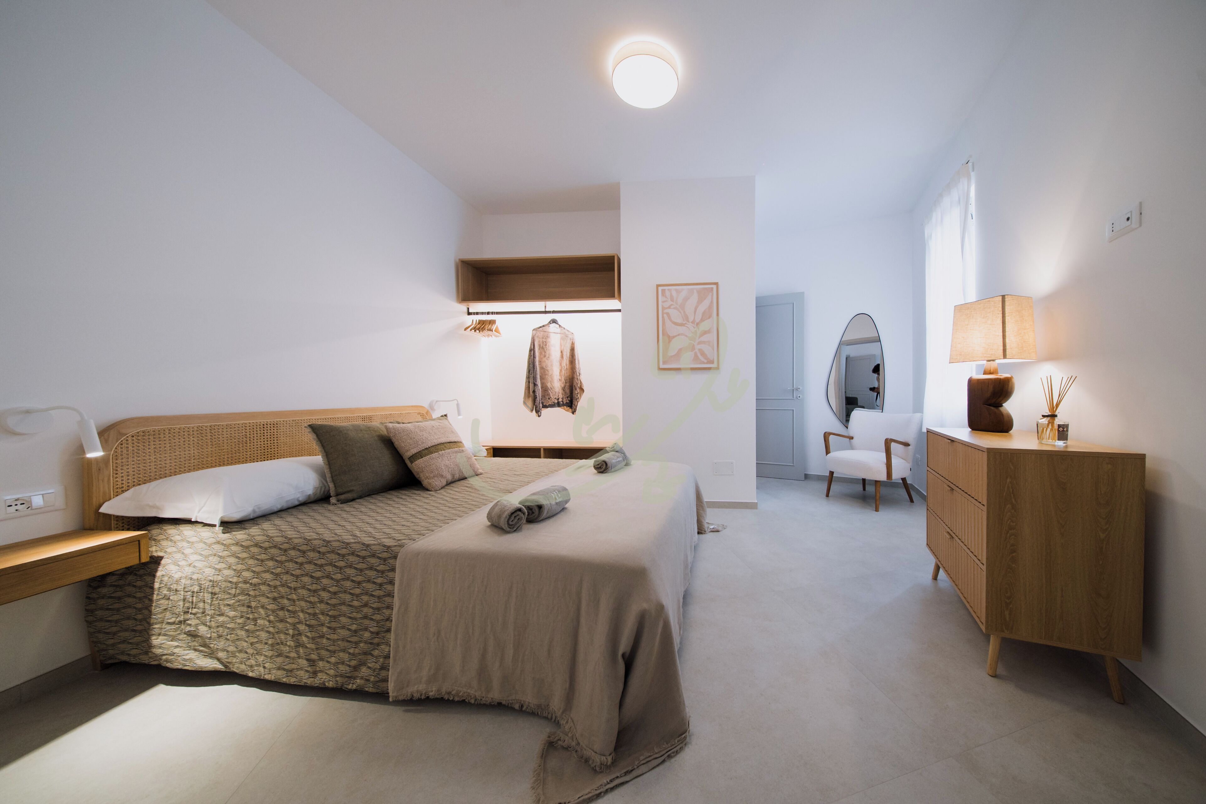 Appartement (2 Bedrooms) | 2 chambres, fer et planche à repasser, lits bébé (en supplément)