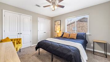 2 bedrooms, individually decorated, individually furnished