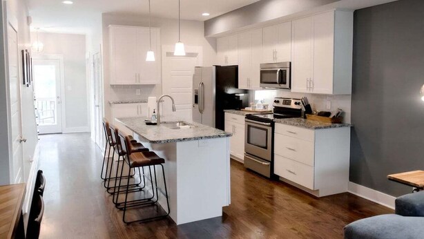 House, Multiple Beds, Garden View (Lori O'Shoney (88 Promontory)) | Private kitchen - Brand New 2 Bedroom Conveniently Located Two Blocks From F&M Bank Arena (Clarksville)