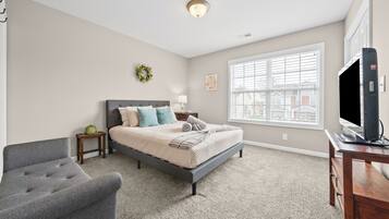 2 bedrooms, individually decorated, individually furnished