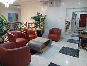 Zona de estar del vestíbulo