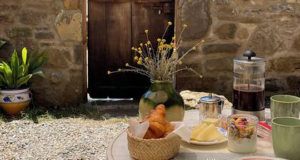 A little house in the Pre-Pyrenees, surrounded by nature.