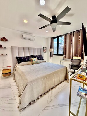 2 bedrooms, iron/ironing board, free WiFi, bed sheets - Private Full-Floor Ocean View Condo • Rooftop Pool • Walk to Beach (Puerto Vallarta)