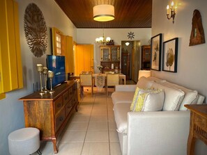 Living area - Your house in Piri / Yellow House (Pirenópolis)