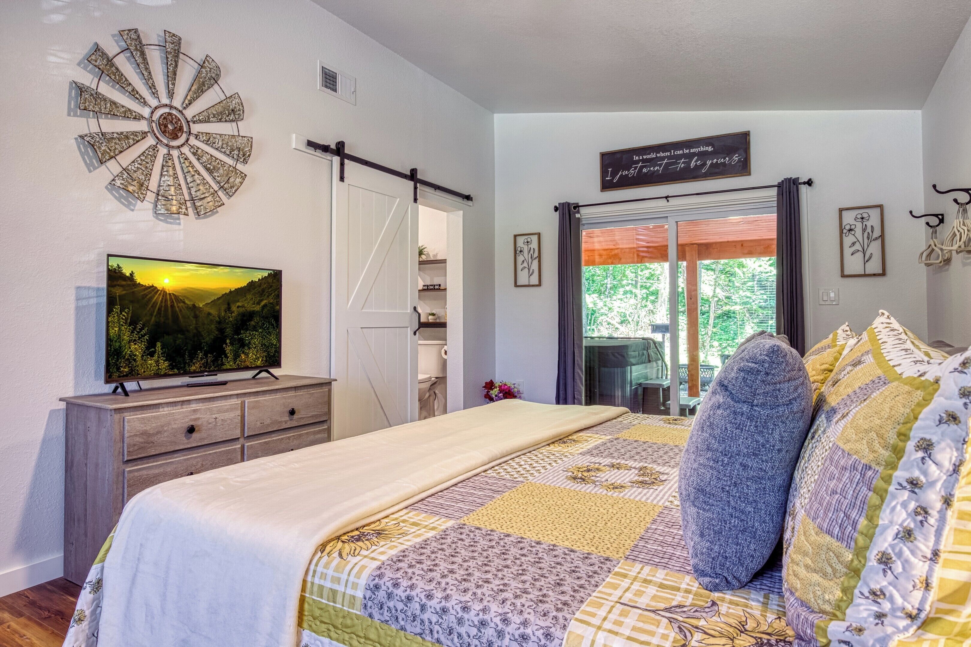 1 bedroom, iron/ironing board, travel cot, WiFi