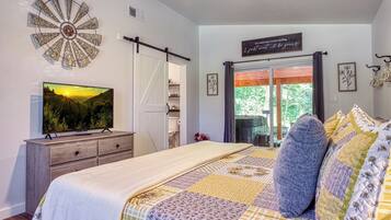 1 bedroom, iron/ironing board, travel cot, WiFi