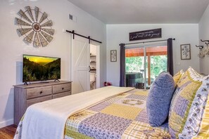 1 bedroom, iron/ironing board, travel cot, WiFi