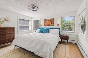 WiFi, bed sheets - Mid-Century Modern Pet-Friendly Home near Beach (Manistee)