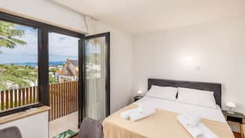 Apartment (Studio apartment with Balcony and Sea) | 16 bedrooms, free WiFi