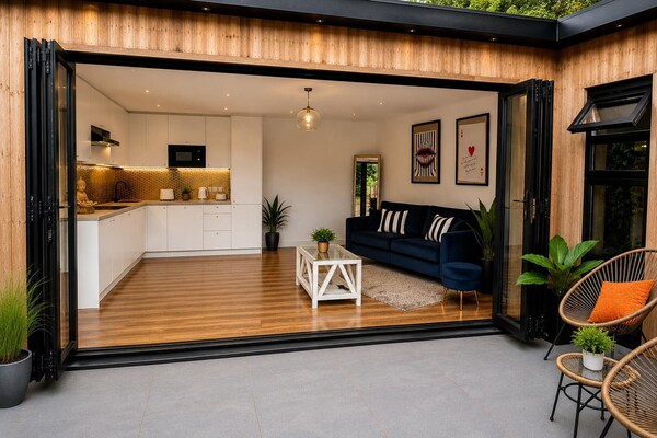 Nottingham Cabin Sleeps 4 - Free Parking & Wifi - Nottingham