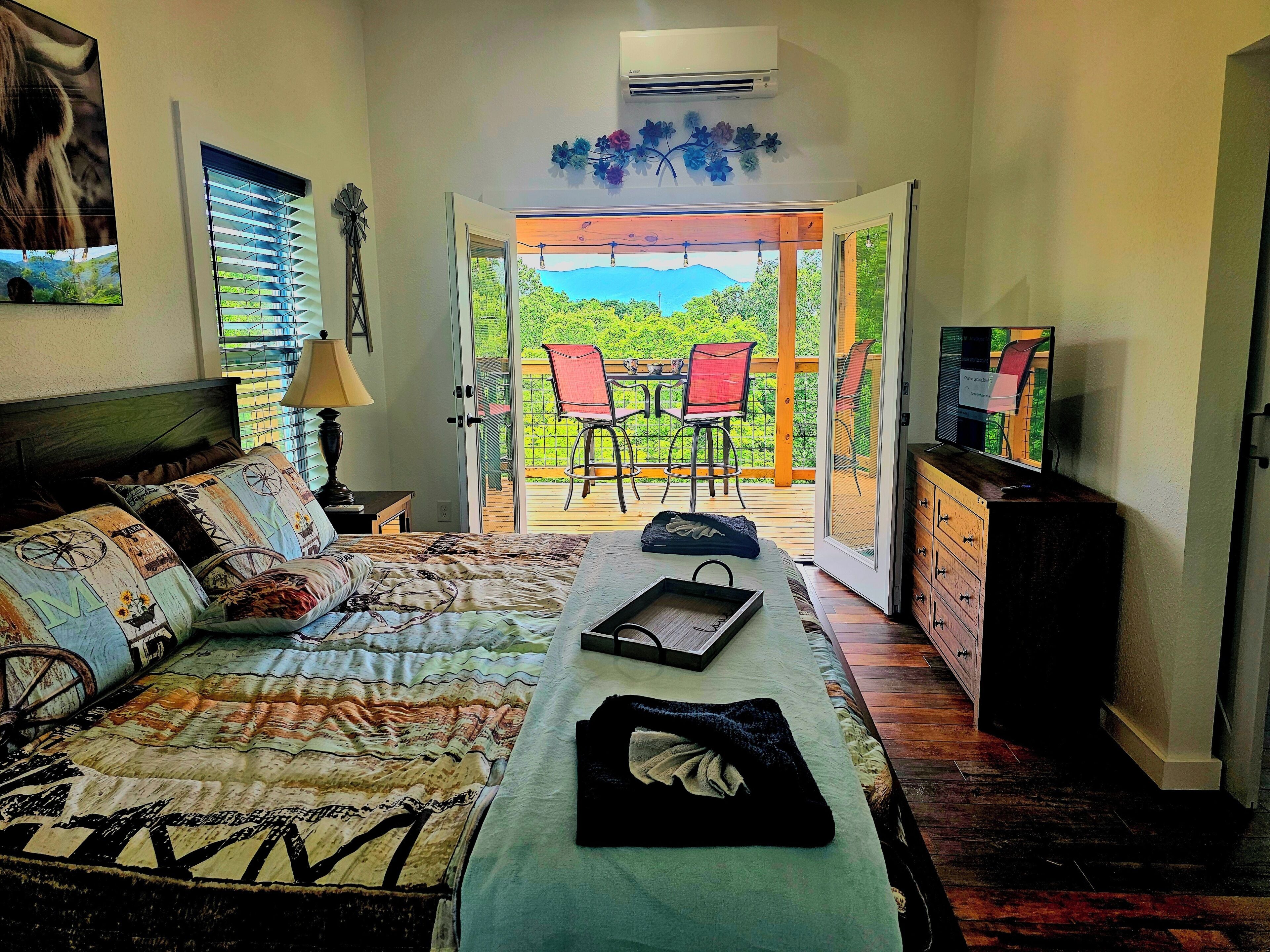 1 bedroom, iron/ironing board, travel cot, free WiFi