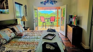 1 bedroom, iron/ironing board, travel cot, free WiFi