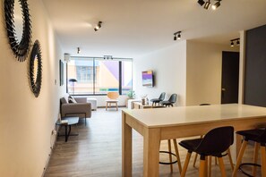 Familienapartment, Balkon | Innenbereich