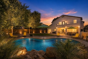 Outdoor pool - Red Mountain Ranch Retreat • Private Pool • Mountain Views • Golf & Family Oasis (Mesa)