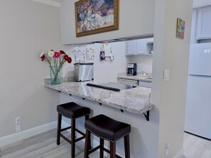 Private kitchen - Beachfront 2/2, Steps to Del Monte Beach in Monterey, CA, Deck, Garage, Pool,Gym (Monterey)