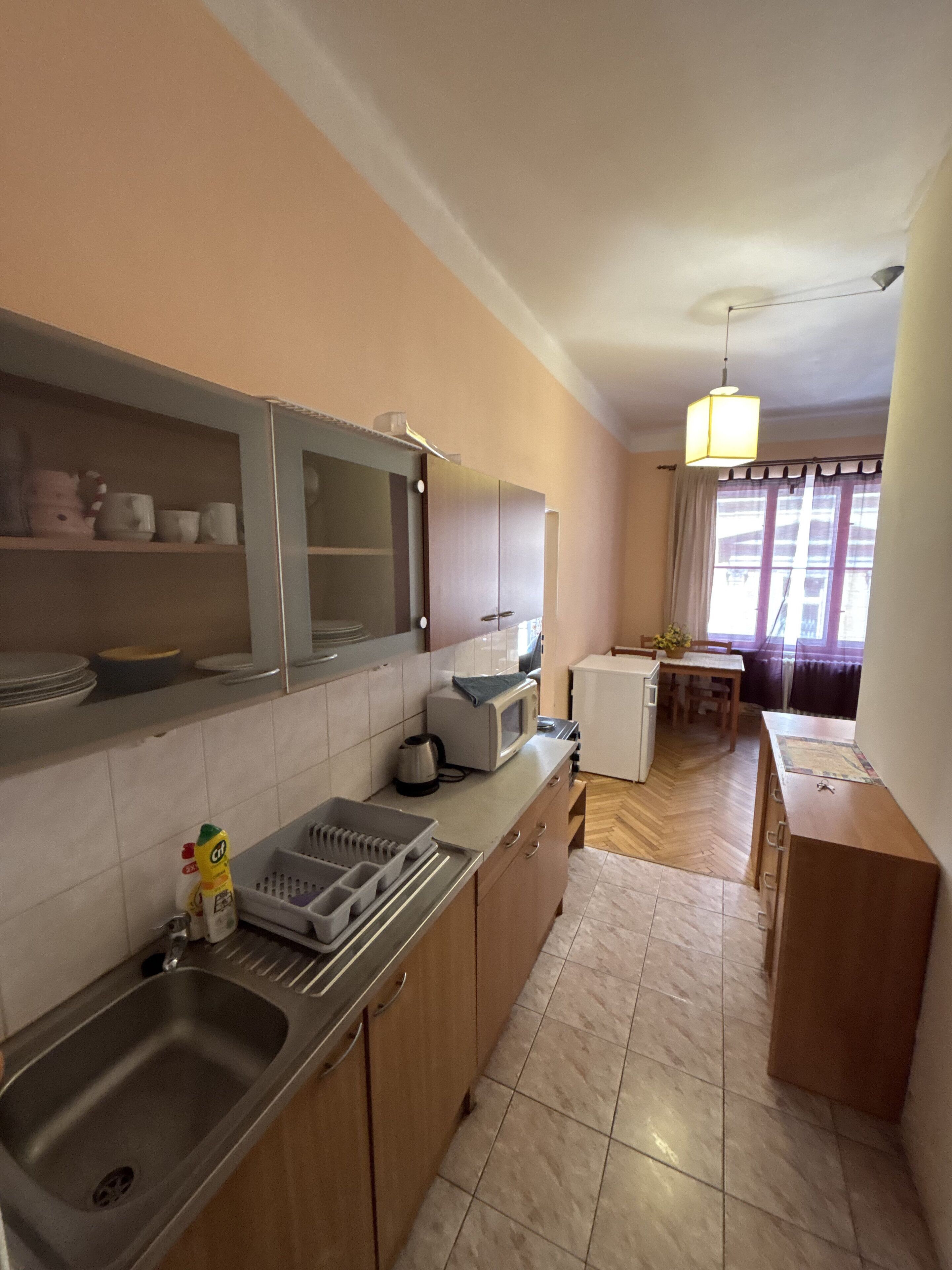 Deluxe-Apartment | Eigene Küche | Kühlschrank, Mikrowelle, Ofen, Herdplatte