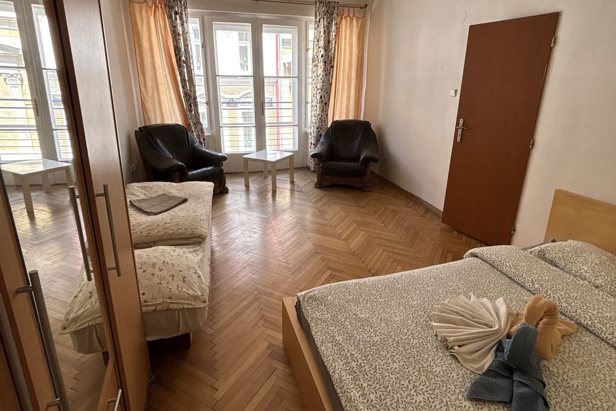 In-room safe, desk, laptop workspace, blackout curtains