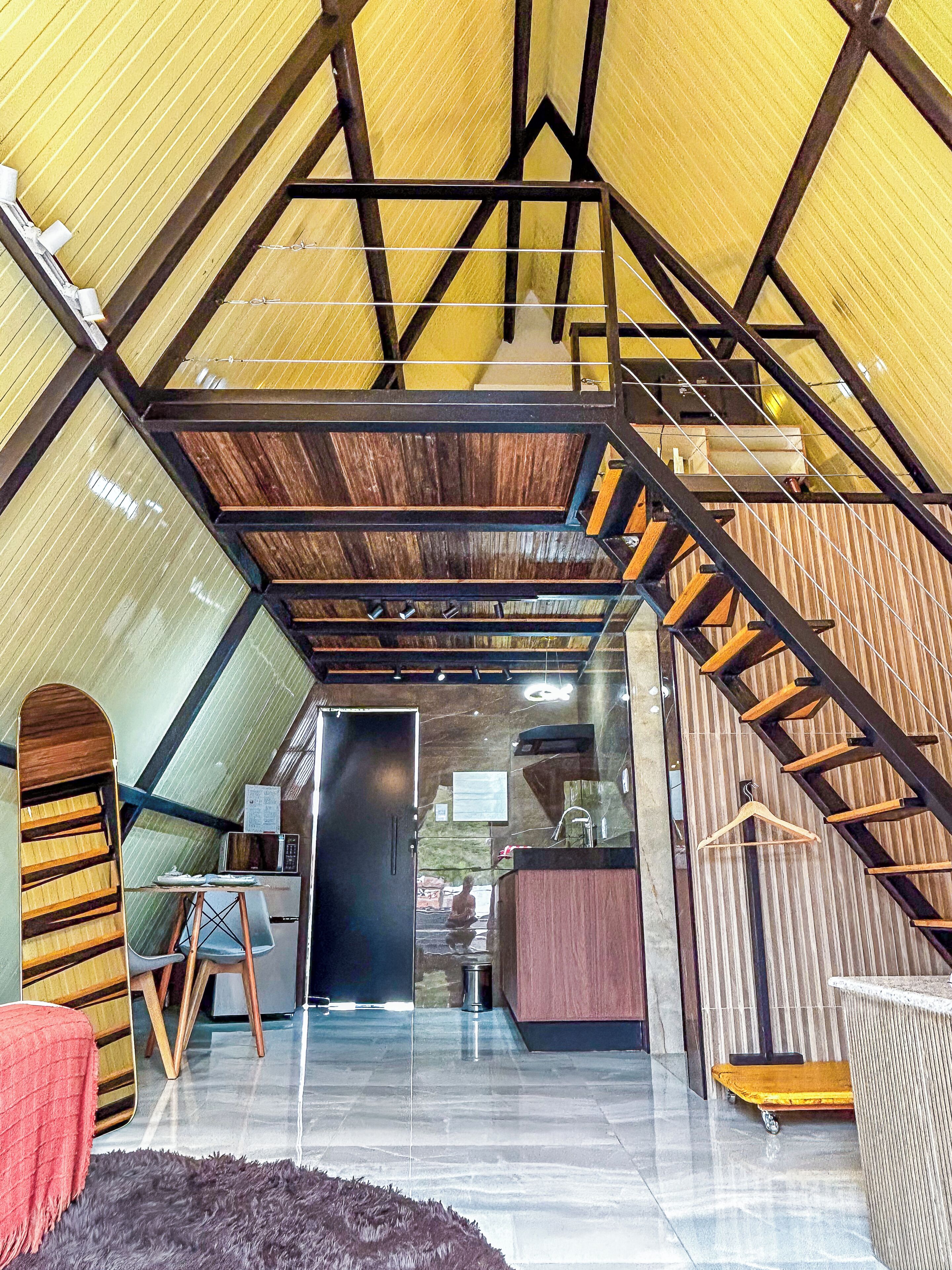 Deluxe Chalet, Balcony, Mountain View | Private kitchenette | Mini-fridge, microwave, stovetop, cookware/dishes/utensils