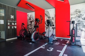 Family Apartment, Balcony, City View | Fitness facility - Modern Nunoa 2BR Apartment Pool and Gym (Ñuñoa)