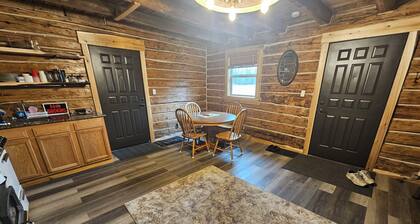 Original Hand-Hewn, Cedar, Log Cabin. Restored 1-bedroom on St. Louis River.