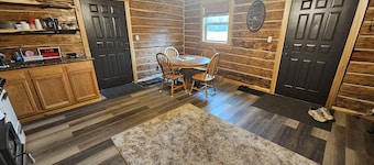 Original Hand-Hewn, Cedar, Log Cabin. Restored 1-bedroom on St. Louis River.