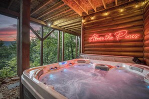 Interior - Mountain Views | Sauna | Hot Tub | Movie Theater (Blue Ridge)