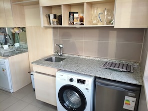 Familienapartment, Balkon, Strandblick | Innenbereich