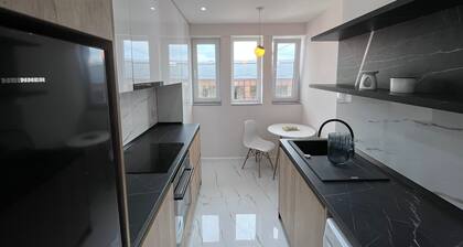 Charming for 2, Pitesti downtown 1-bedroom 1-bath apartment with AC