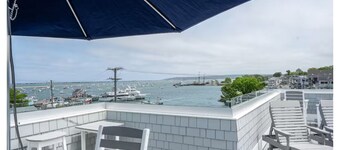 Stunning Ocean views, private deck, large corner unit.