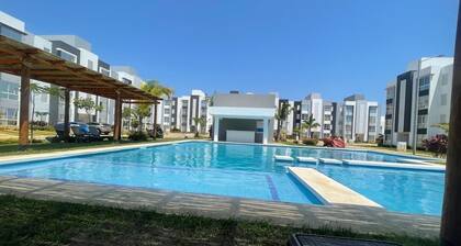 Perfect 2-bedroom apartment with AC in lovely Acapulco de Juárez