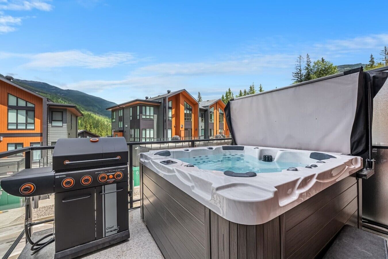 Bain à remous extérieur
