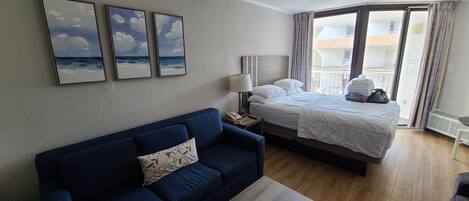 1 bedroom, iron/ironing board, Internet, bed sheets