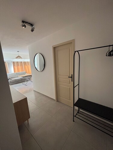 Top floor of a house by the sea