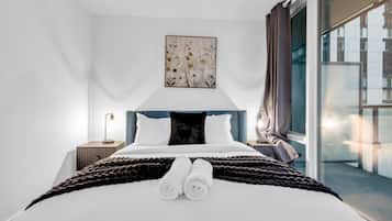 Family Apartment, 2 Bedrooms, Non Smoking, 2 Bathrooms | Free WiFi, individually decorated, individually furnished, bed sheets