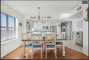 Dining - Oceanfront Oasis - Steps to Beach - Pool, Hot Tub & Elevator (Murrells Inlet)