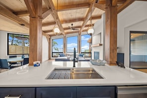 Interior - Breathaway Lodge - Long-range views, hot tub, fire pit, modern (Boone)