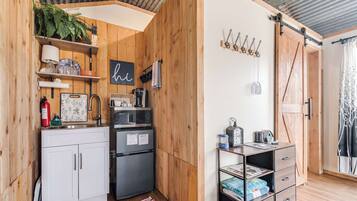 Huisje, 1 queensize bed, terras (OAK1841-Cabin 2) | Privékeuken