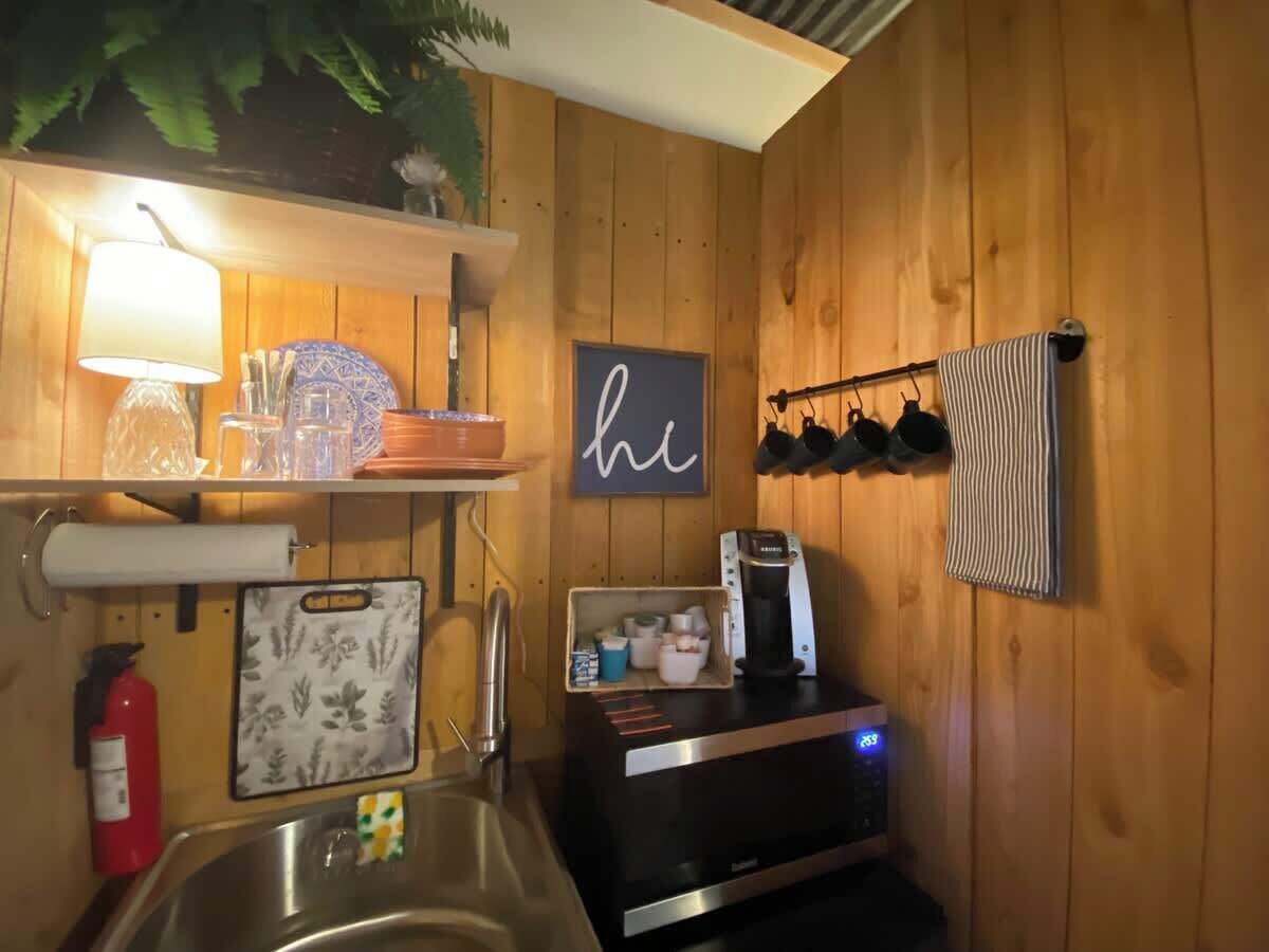 Cabana, 1 cama Queen, varanda (OAK1841-Cabin 2) | Parte interna