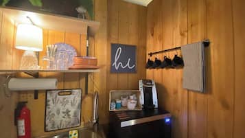 Cabana, 1 cama Queen, varanda (OAK1841-Cabin 2) | Parte interna