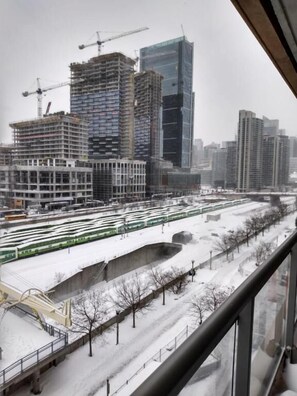 Apartment, Balcony, City View | Property grounds - Downtown City View Escape (Toronto)