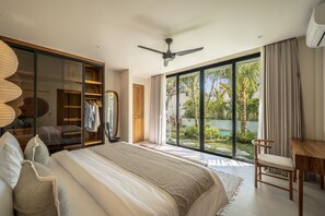 Deluxe Villa, 3 Bedrooms, Pool View | View from room - Villa Lilou Uluwatu (Uluwatu)