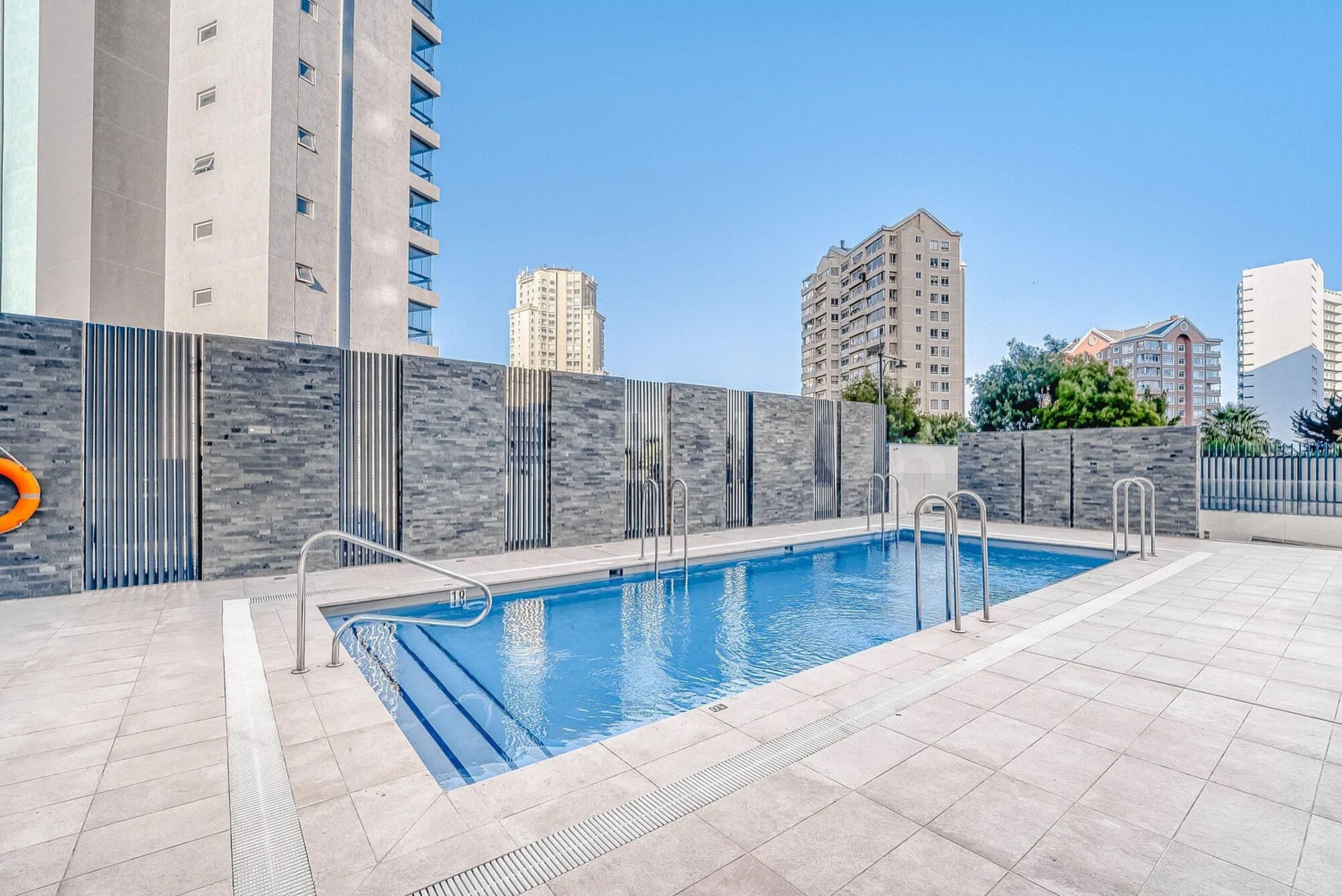Seasonal outdoor pool