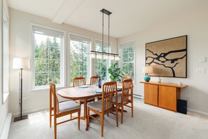 Dining - NEW! Bright & Spacious | 2BR w/ Views, BBQ & Gear Storage (Whistler)