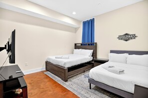 4 habitaciones, wifi gratis y ropa de cama 