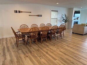 Dining - Lakefront Oasis: kayaks, game garage, fire pit, 2 kitchens, sleeps 16 (Muskegon)