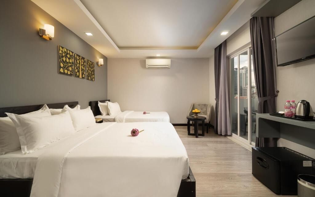 Family Room, Balcony, City View | Free WiFi