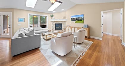 Geneva Haven: A Family Retreat I Game Room + Outdoor Entertaining I Accessible