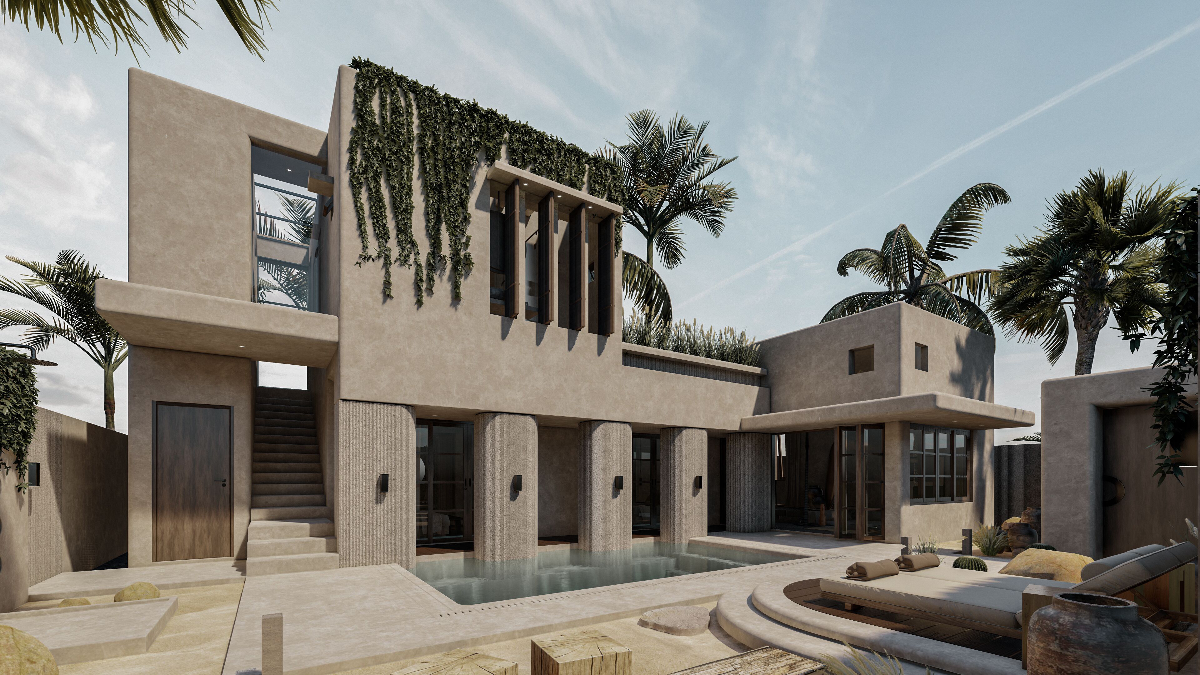 Luxury-Villa, Nichtraucher, eigener Pool | Zimmersafe, Bügeleisen/Bügelbrett, kostenlose Babybetten