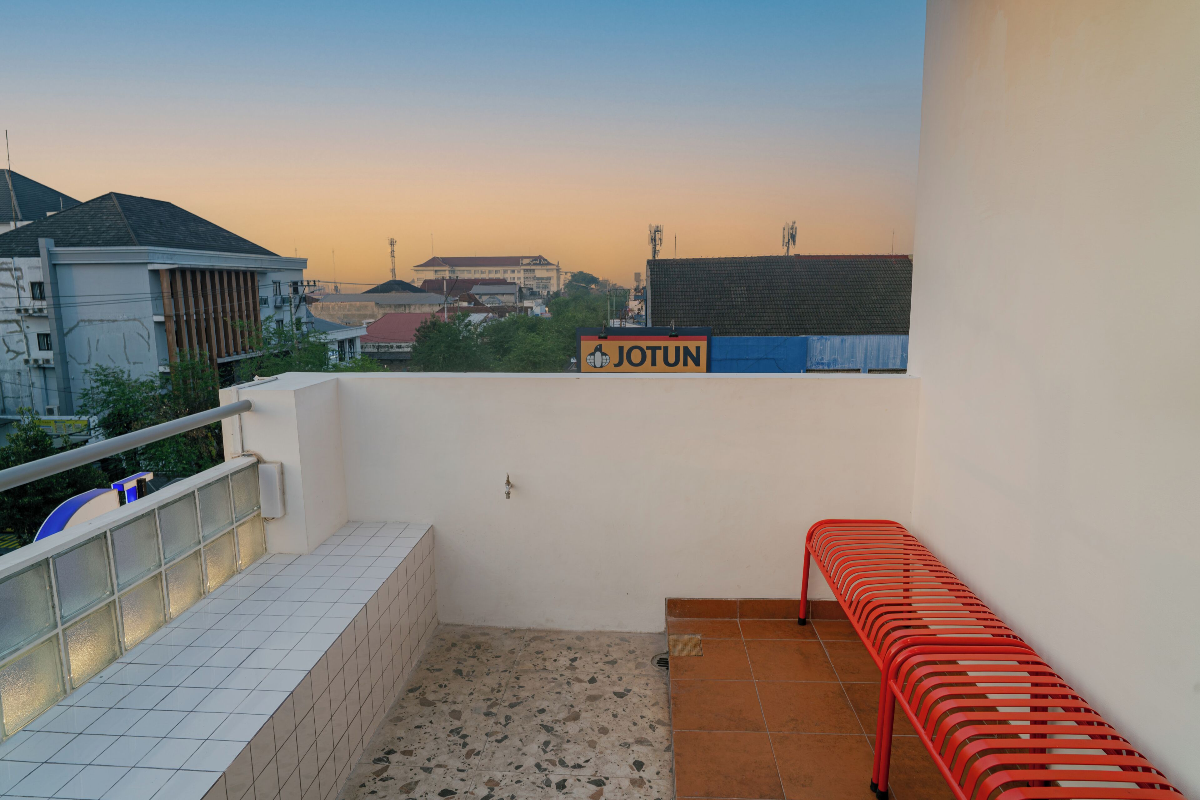 Teras rooftop