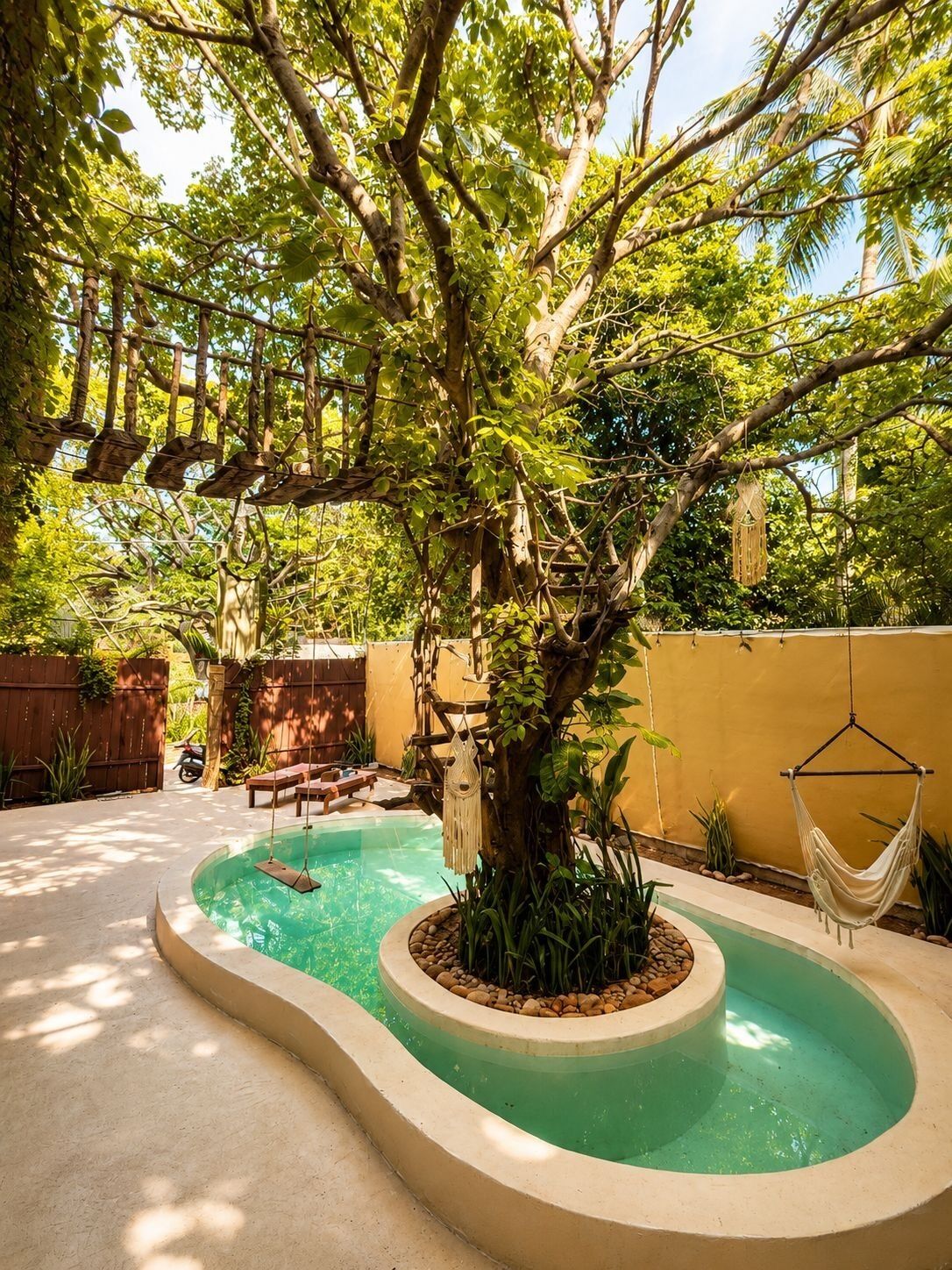 5 outdoor pools